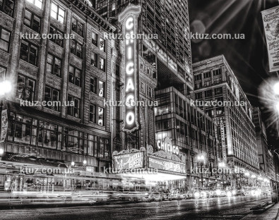 Баннер № 4. Ночной Чикаго Баннер № 4. Ночной Чикаго