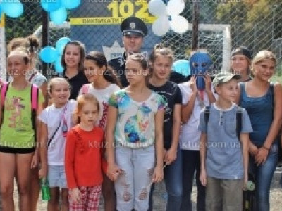 Патрульные организовали праздник для маленьких жителей Одессы Патрульные организовали праздник для маленьких жителей Одессы