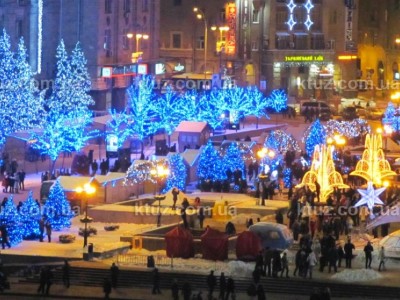 Новогодний городок в Киеве будет стоить 20 млн. гривен