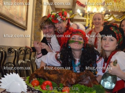 Вечеринка в украинском стиле