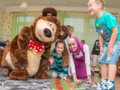 Детское торжество по сценарию "Маша и Медведь"