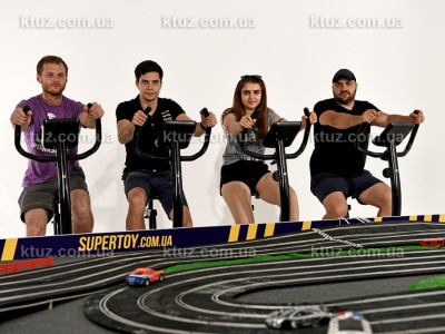 Автогонки на велотренажерах