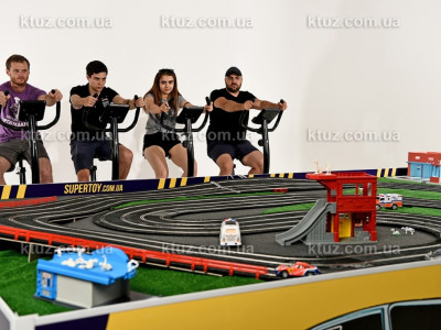 Автогонки на велотренажерах