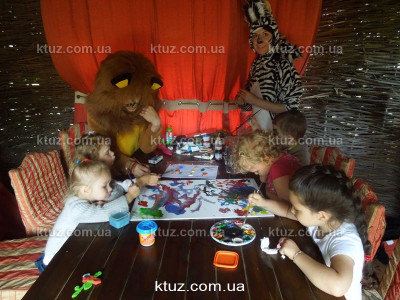 Детский праздник в стиле Мадагаскар Детский праздник в стиле Мадагаскар