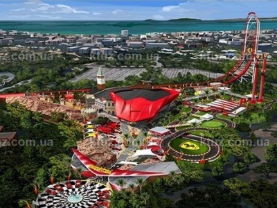 Грандиозный парк развлечений Ferrari Land открывается в апреле