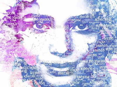 Картина из слов