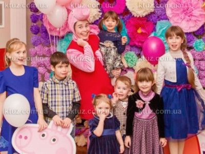 Детский праздник в стиле Свинка Пеппа Детский праздник в стиле Свинка Пеппа